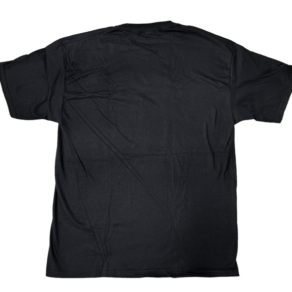 NWOT Jorge Santana {Hanes Beefy T} Guitar Graphic T-Shirt Black Unisex Sz L - Picture 2 of 7